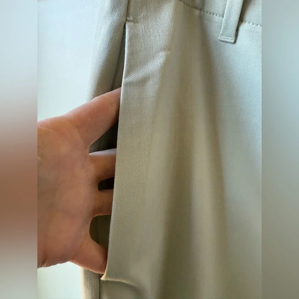 BANANA REPUBLIC Wide Leg Wool Blend Trousers Pants Neutral Office High‎ Rise 6